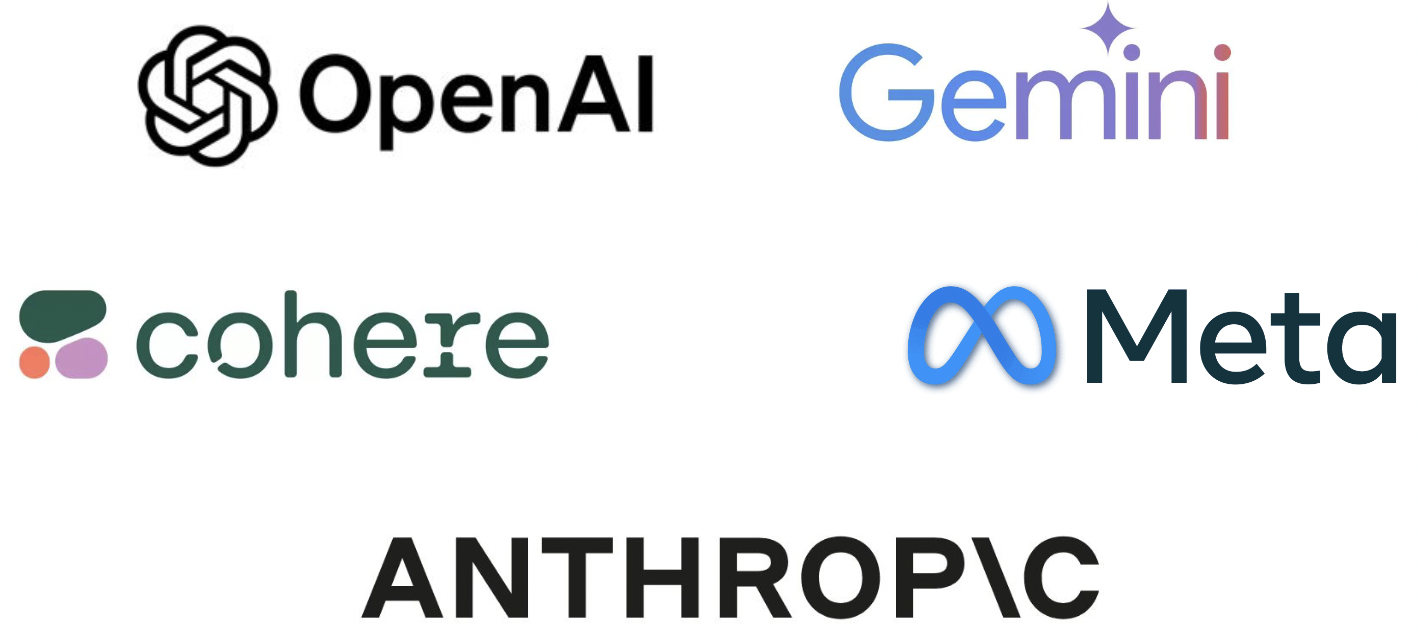 AI company logos